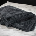 SD Grey Double Twist Microfibre Drying Towel – 1100 GSM